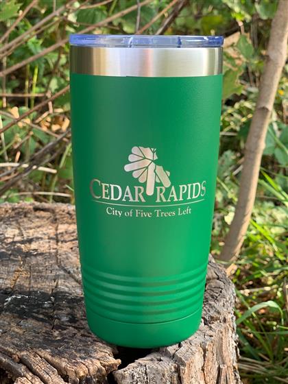 20 oz. Tumbler - CR Hurricane Capital of the Midwest 20-HURRICANECAPITAL