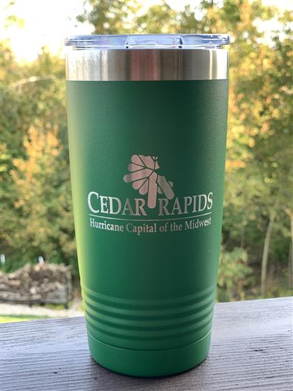 20 oz. Tumbler - CR Hurricane Capital of the Midwest 20-HURRICANECAPITAL