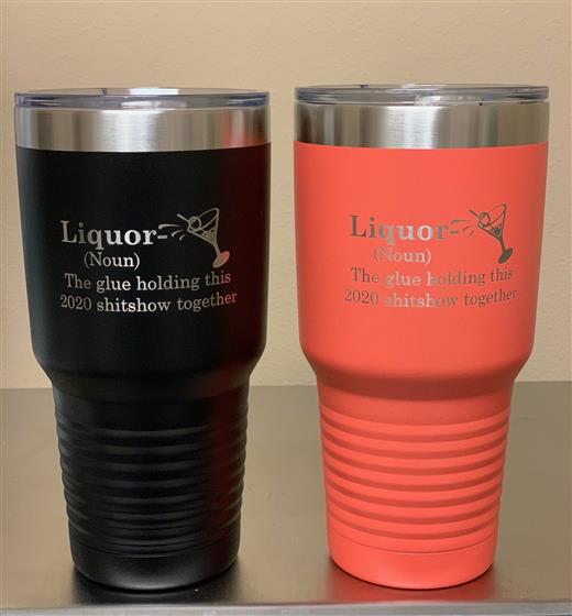 30 oz. Tumbler - CR Hurricane Capital of the Midwest 30-HURRICANECAPITAL