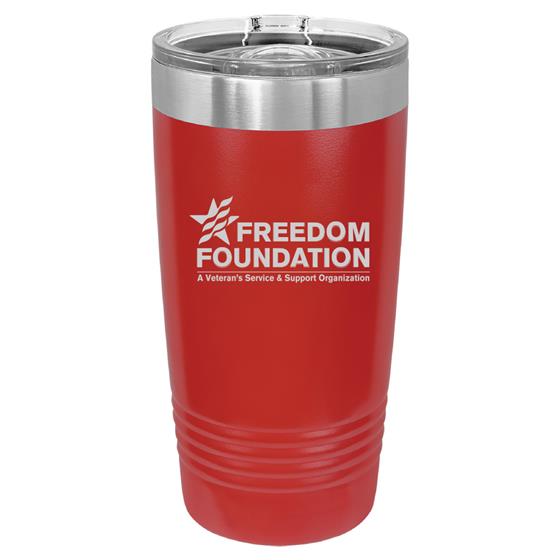 Freedom Foundation LTM7253-FF-Red - 20 oz. Tumbler - 