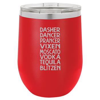 Wine Tumbler - CR Hurricane Capital of the Midwest WINE-HURRICANECAPITAL