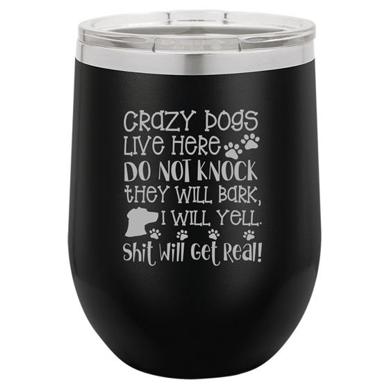 Wine Tumbler - CR Hurricane Capital of the Midwest WINE-HURRICANECAPITAL