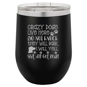 Wine Tumbler - CR Hurricane Capital of the Midwest WINE-HURRICANECAPITAL