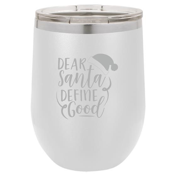 Wine Tumbler - CR Hurricane Capital of the Midwest WINE-HURRICANECAPITAL