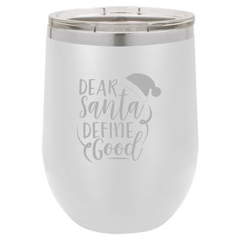 Wine Tumbler - CR Hurricane Capital of the Midwest WINE-HURRICANECAPITAL