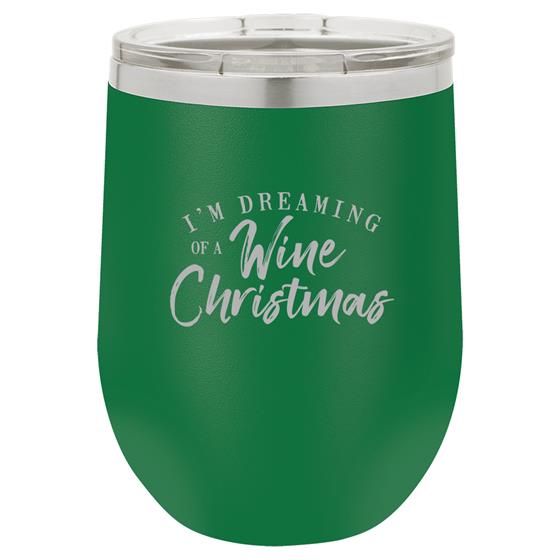 Wine Tumbler - CR Hurricane Capital of the Midwest WINE-HURRICANECAPITAL