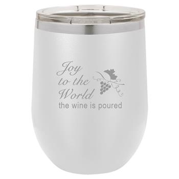 Wine Tumbler - Labrador Retriever Flag WINE-LABFLAG