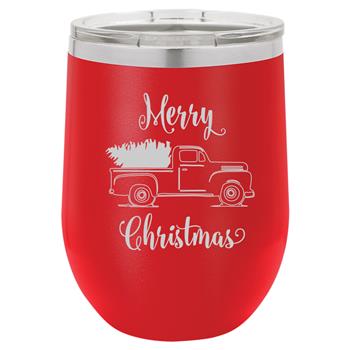 Wine Tumbler - CR Hurricane Capital of the Midwest WINE-HURRICANECAPITAL