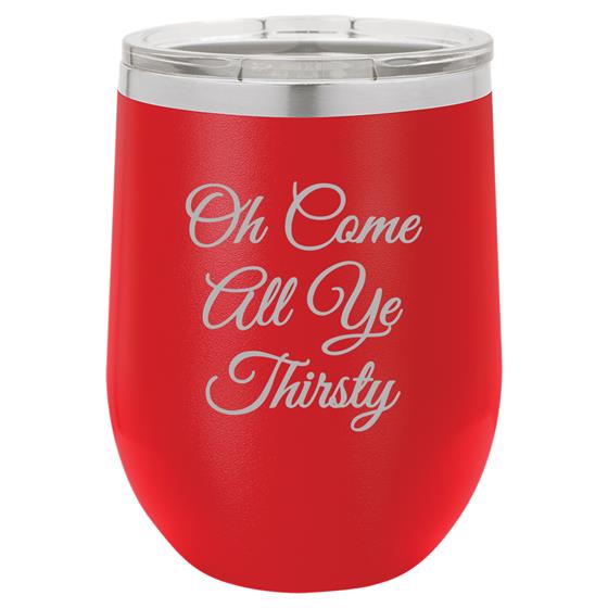 Wine Tumbler - CR Hurricane Capital of the Midwest WINE-HURRICANECAPITAL