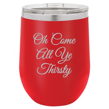 Wine Tumbler - CR Hurricane Capital of the Midwest WINE-HURRICANECAPITAL